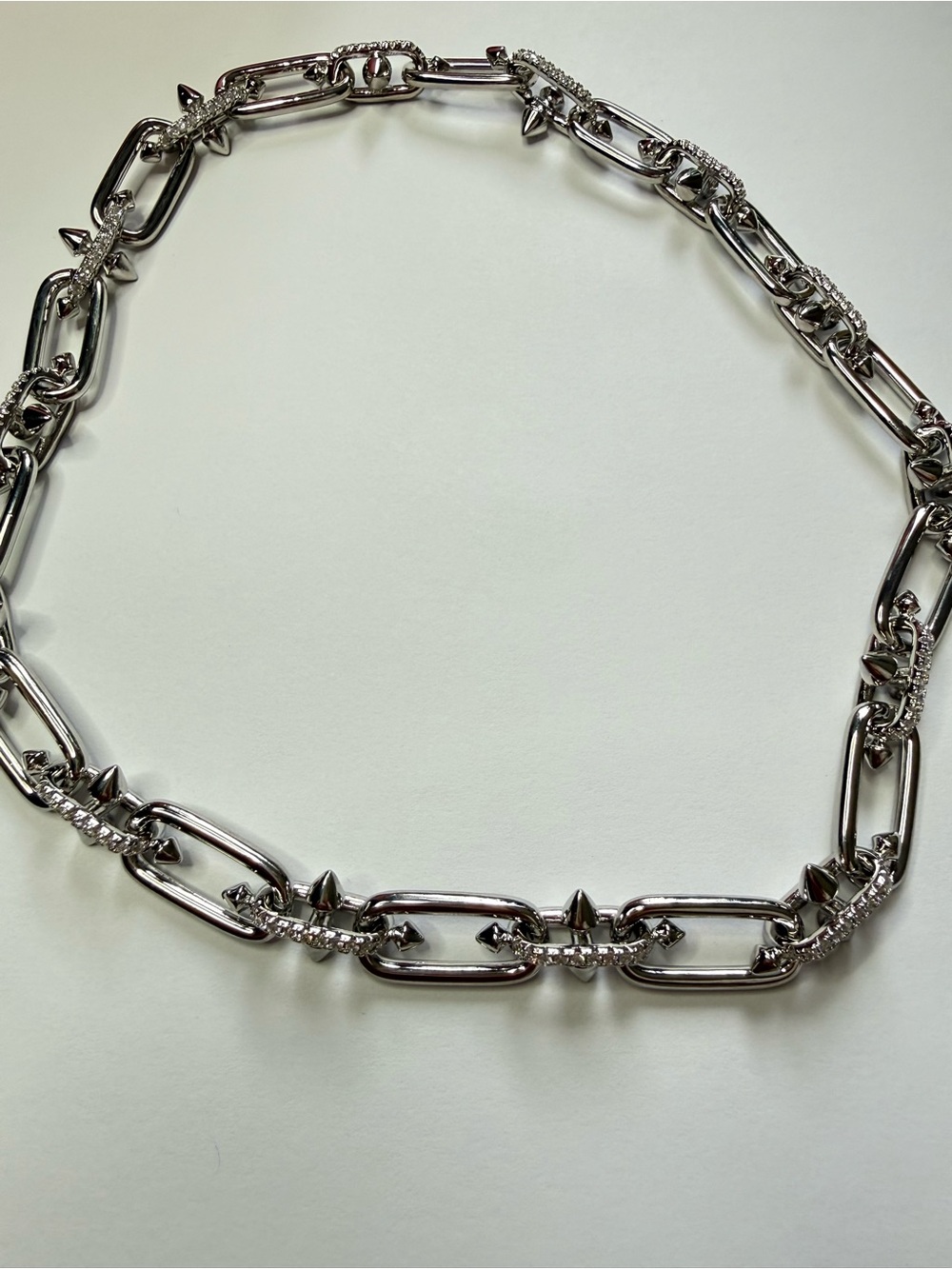 C515W B.Tiffani Talon Chain Necklace 18 inch